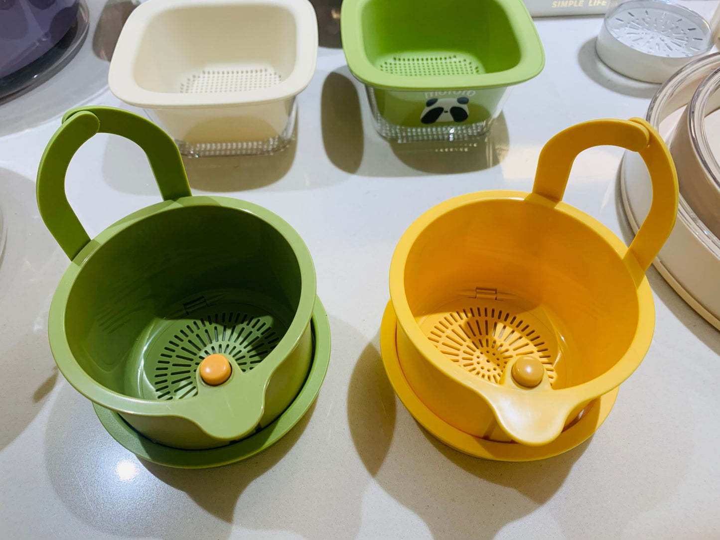 2 in 1 Kitchen Strainer Cum Basket