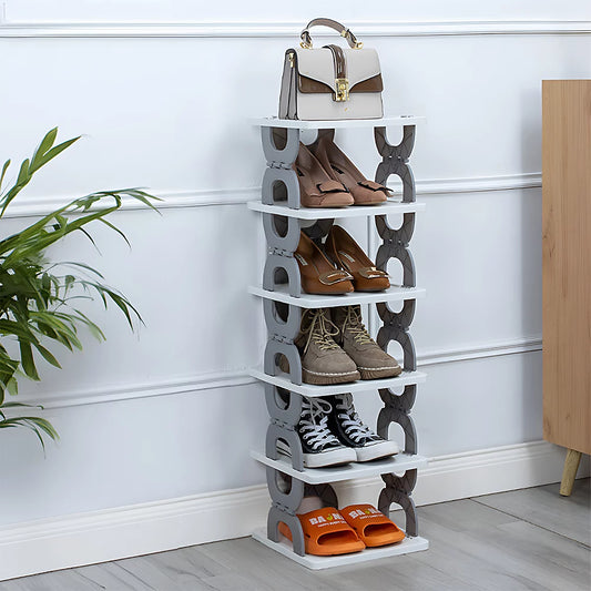 Smart Foldable Shoes Tier Shoe Rack 6 Layer