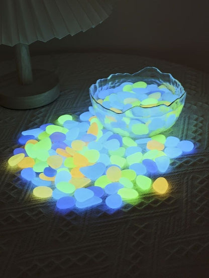 Glow In Dark Garden Rocks