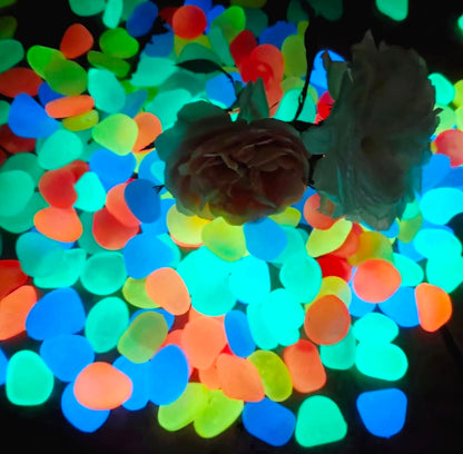 Glow In Dark Garden Rocks